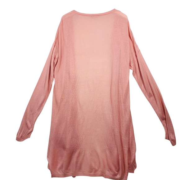 KAFFE open cardigan  color light pink  KAFFE  3/4 length  size medium - Picture 5 of 12
